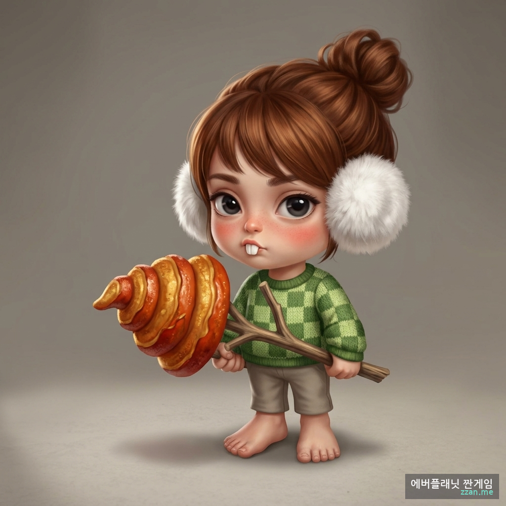 빵댕이 AI 일러스트