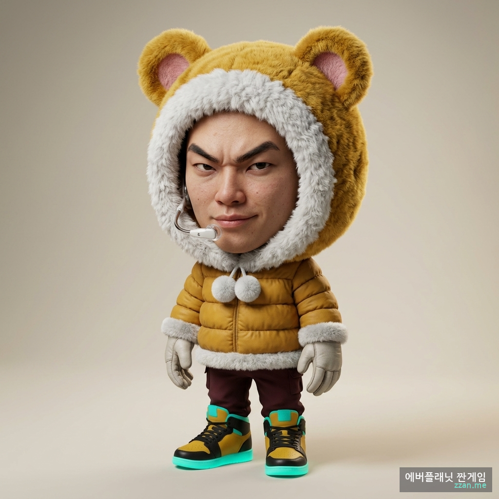 버블군 AI 일러스트