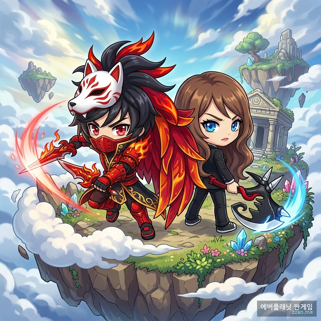 l징가l & heydoggy! AI 일러스트