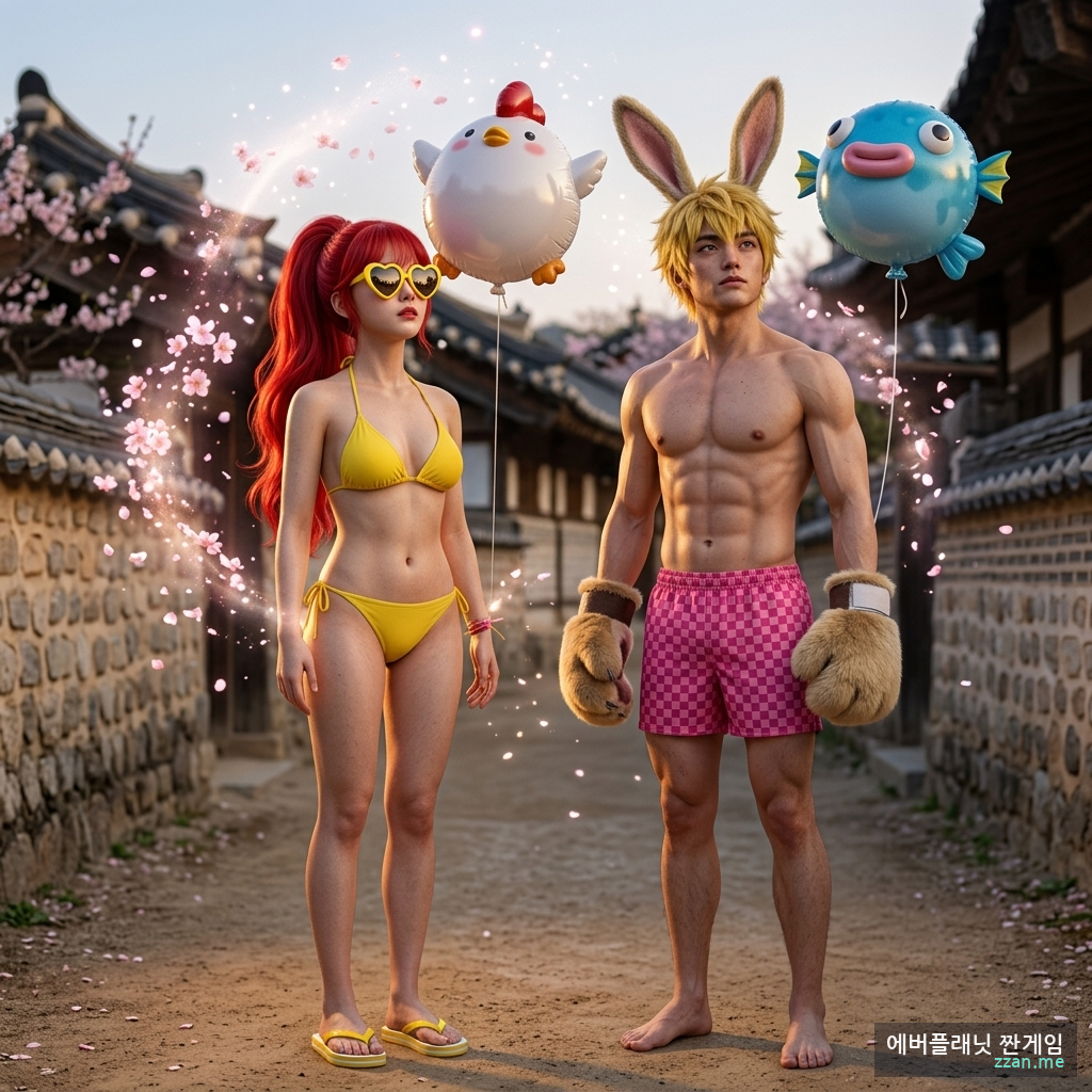 짠게임 & 짠게임 AI 일러스트