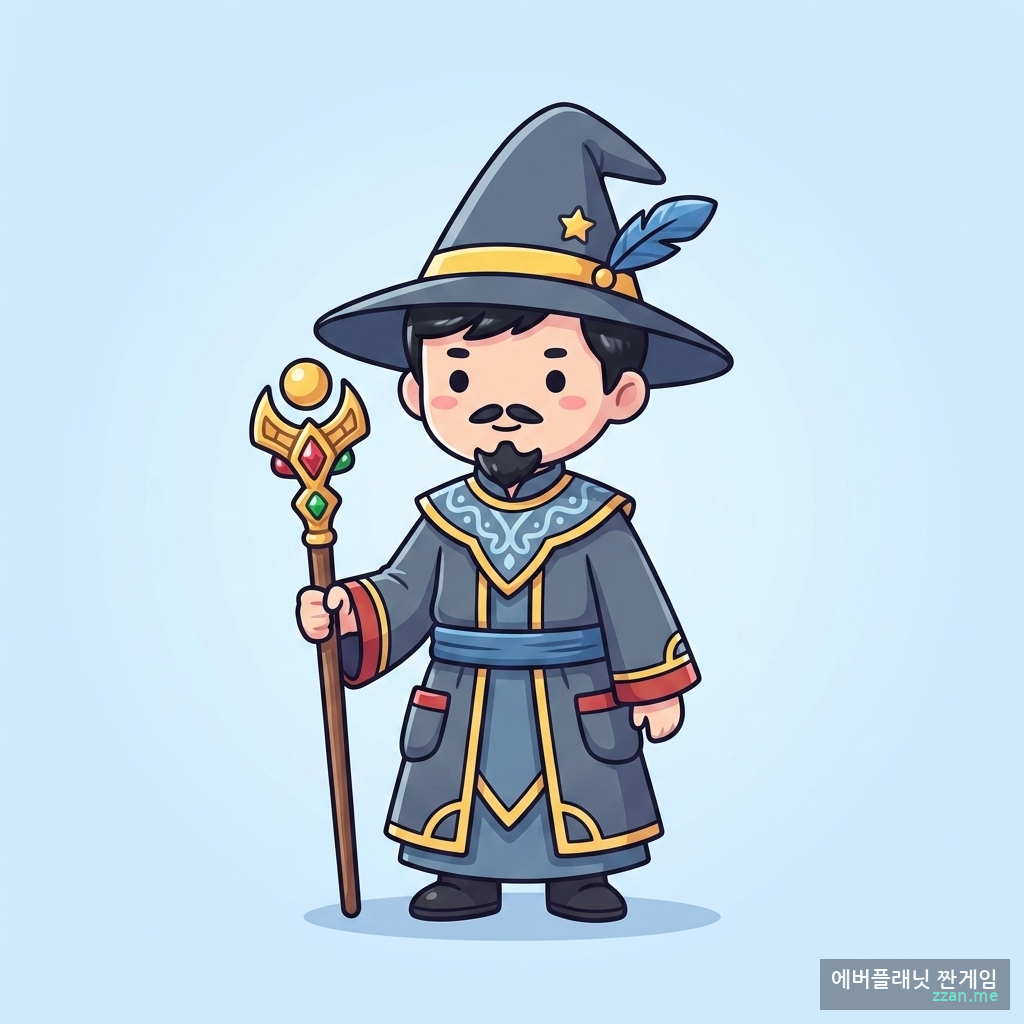 홍 AI 일러스트
